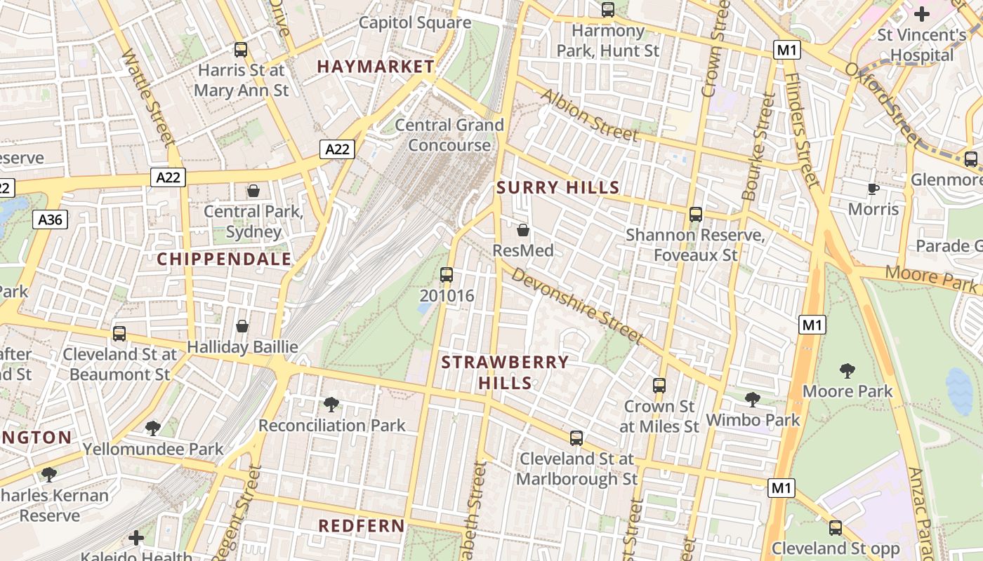 map